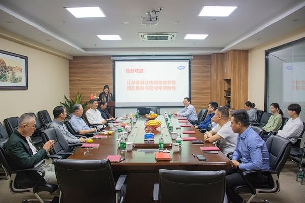 江蘇省浙江杭州商會(huì)領(lǐng)導(dǎo)走訪南京科進(jìn)